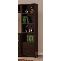 Coaster Furniture 700882 2-drawer Media Tower Cappuccino